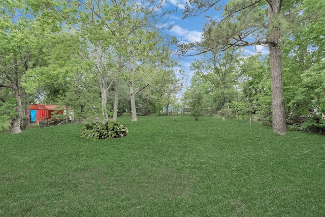 602 Bluebonnet Dr, La Marque, TX 77568 - view of grassy yard