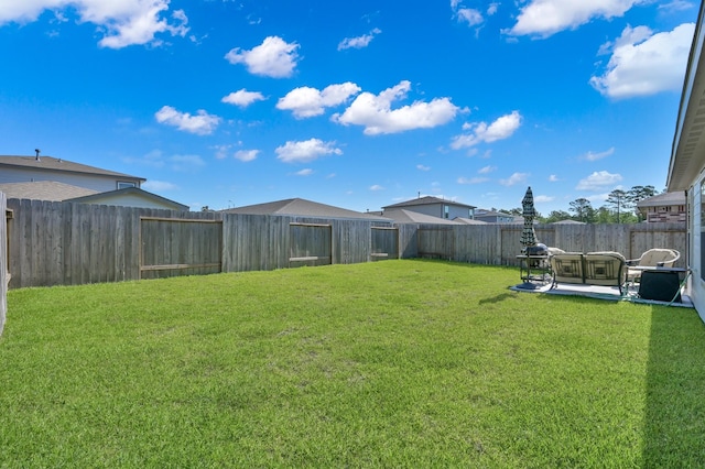 8230 Red Spruce St, Magnolia, TX 77354 - view of yard with a patio area