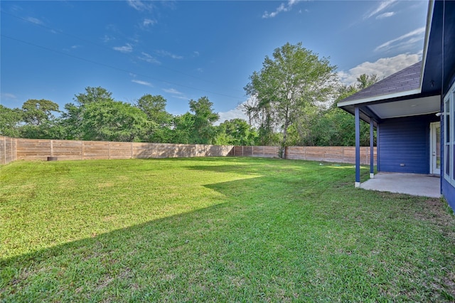 26495 Pin Oak Dr, Hempstead, TX 77445 - view of yard featuring a patio