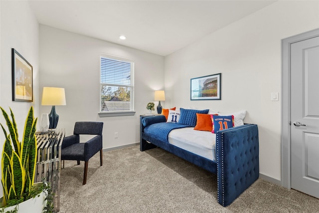 64 Dipping Ln, Houston, TX 77076 - carpeted bedroom featuring baseboards and recessed lighting