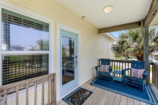 4114 Courageous Ln, Galveston, TX 77554 - view of deck