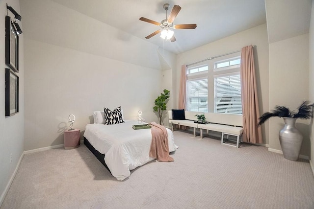 4008 Centre Glen Dr, Houston, TX 77043 - bedroom with carpet floors, baseboards, and a ceiling fan