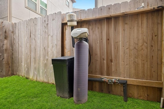 4008 Centre Glen Dr, Houston, TX 77043 - exterior view of a water softener system