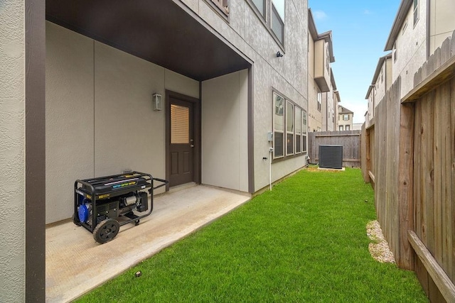 4008 Centre Glen Dr, Houston, TX 77043 - view of yard featuring cooling unit