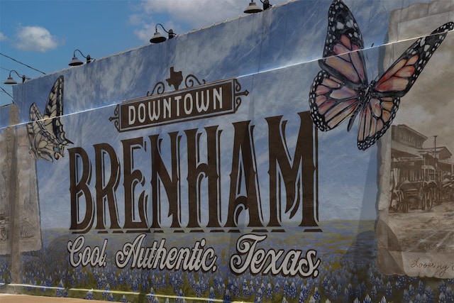 407 W Main St, Brenham, TX 77833 - view of community / neighborhood sign