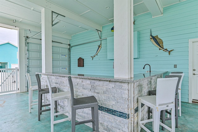 16631 Jean Lafitte Rd, Galveston, TX 77554 - view of patio