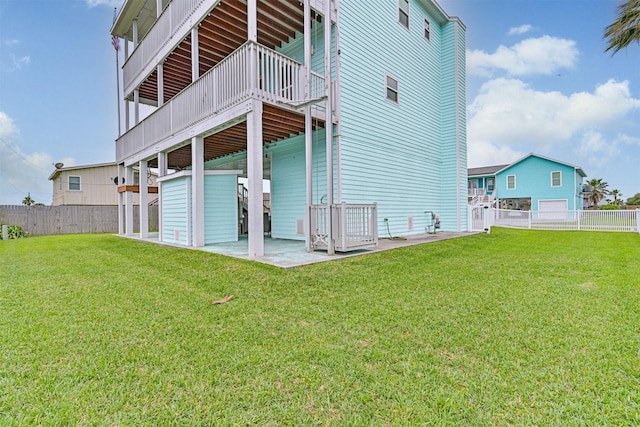 16631 Jean Lafitte Rd, Galveston, TX 77554 - back of house featuring a patio area and a deck