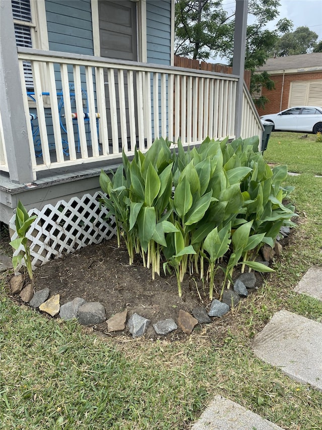 1207 29th St, Galveston, TX 77550 - view of yard
