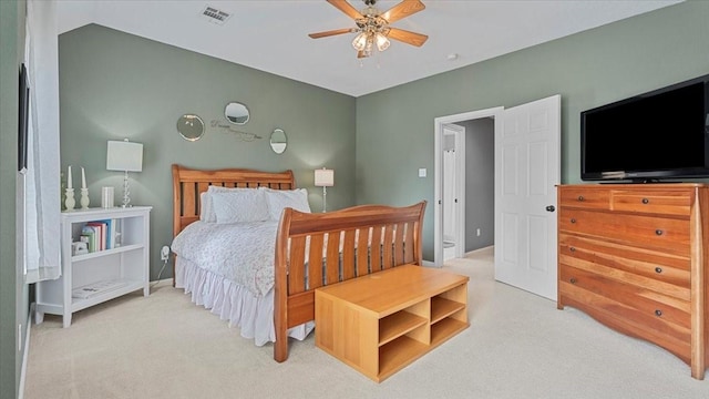 13402 Layton Castle Ln, Cypress, TX 77429 - bedroom featuring carpet floors and a ceiling fan