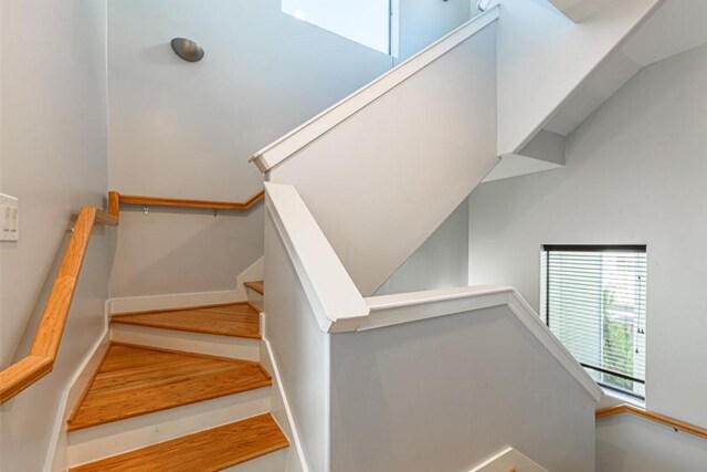 730 Ruthven, Houston, TX 77019 - stairs featuring baseboards