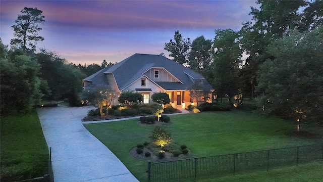 5523 Harvest Oak Landing Dr, Spring, TX 77386 - view of front of property with driveway