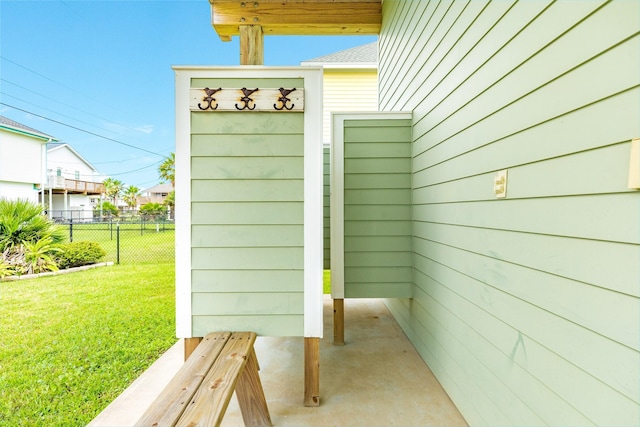4126 Grayson Dr, Galveston, TX 77554 - view of entrance to property