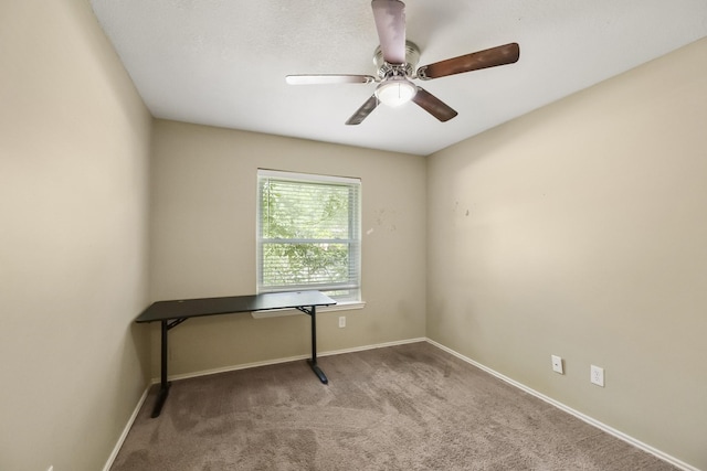 17310 Chaseloch St, Spring, TX 77379 - unfurnished room with ceiling fan, carpet, and baseboards