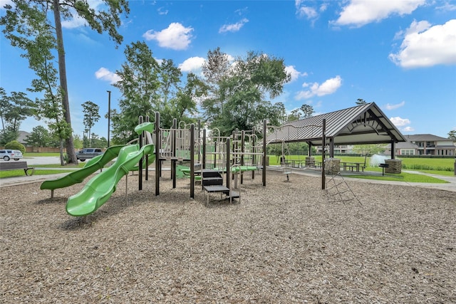 2807 Kingly Pine Trl, Conroe, TX 77385 - communal playground featuring a gazebo