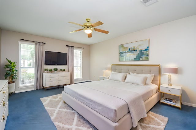 13602 Wendelyn Ln, Houston, TX 77069 - bedroom with carpet, multiple windows, and baseboards