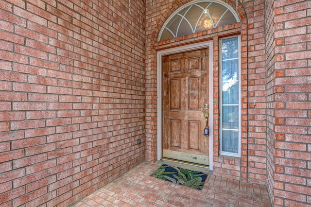 5316 Lake Mead Trl, Fort Worth, TX 76137 - view of exterior entry with brick siding