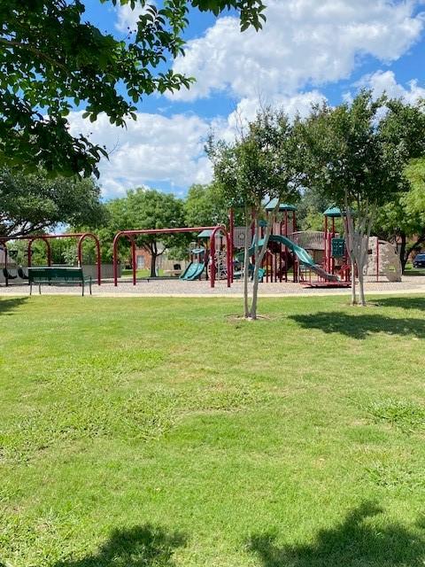 5316 Lake Mead Trl, Fort Worth, TX 76137 - community jungle gym with a yard