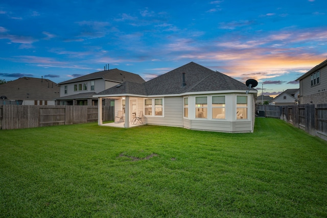 21310 Baldovin Way, Tomball, TX 77375 - rear view of property featuring a patio area and a shingled roof