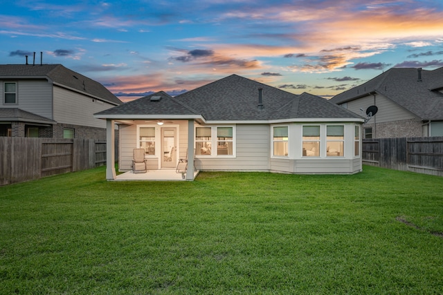 21310 Baldovin Way, Tomball, TX 77375 - back of house featuring a patio area and roof with shingles