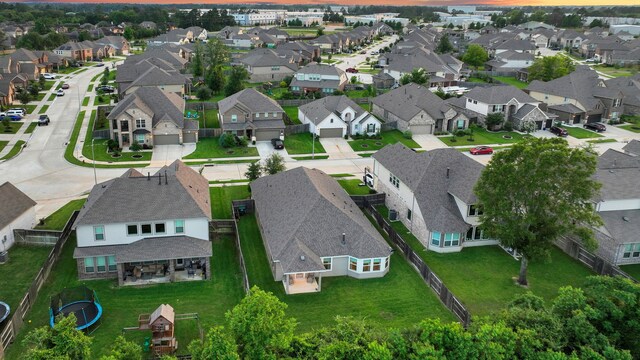21310 Baldovin Way, Tomball, TX 77375 - aerial perspective of suburban area