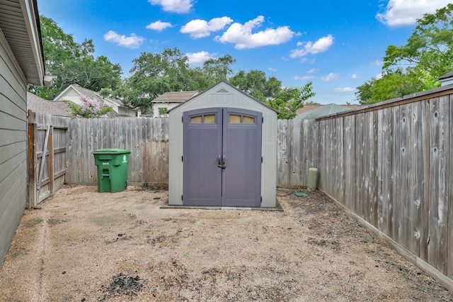 2806 Triway Ln, Houston, TX 77043 - view of shed with a fenced backyard