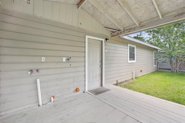 3221 Texas Ave, Texas City, TX 77590 - deck with a lawn