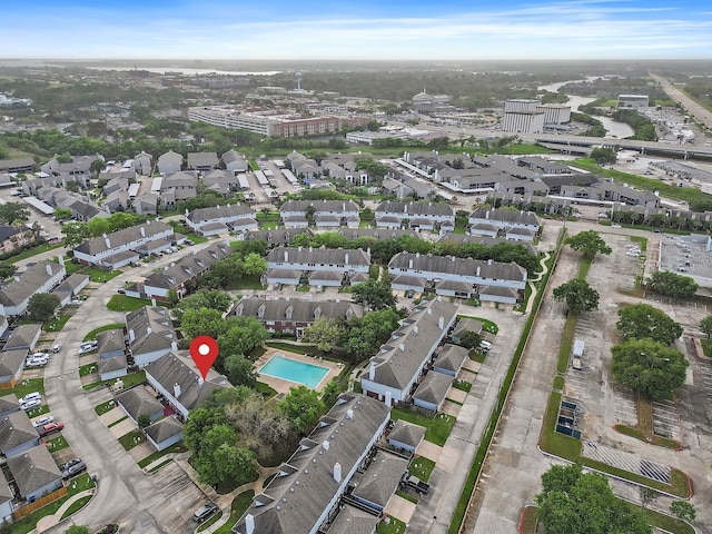 1383 El Camino Village Dr, Webster, TX 77058 - view of property location featuring a pool