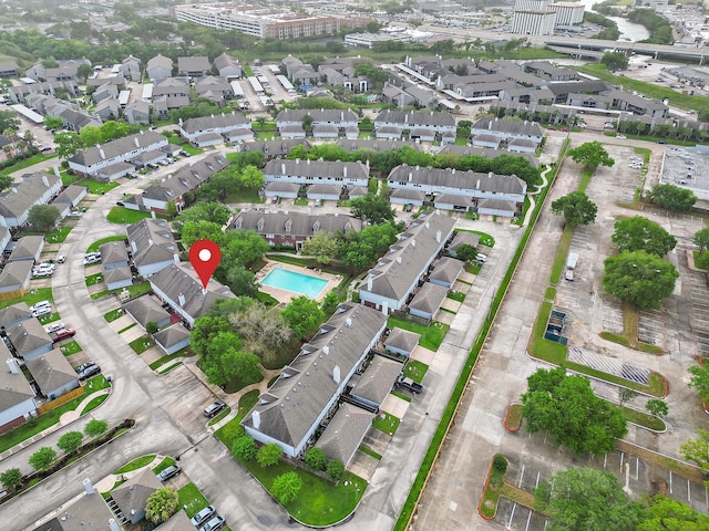 1383 El Camino Village Dr, Webster, TX 77058 - view of property location with nearby suburban area and a pool area