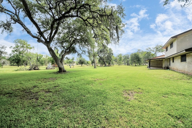 1417 Brigance Rd, Brazoria, TX 77422 - view of green lawn