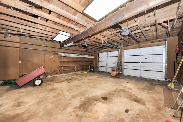 1417 Brigance Rd, Brazoria, TX 77422 - garage with a garage door opener