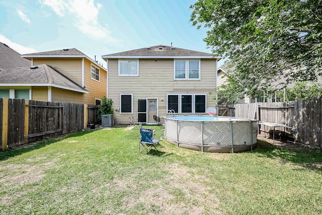 14720 Branchwest Dr, Houston, TX 77082 - back of property featuring central AC unit