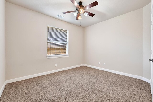 8303 Crescent Knolls Dr, Richmond, TX 77406 - unfurnished room featuring carpet floors, baseboards, and a ceiling fan