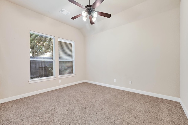 8303 Crescent Knolls Dr, Richmond, TX 77406 - carpeted spare room featuring ceiling fan and baseboards