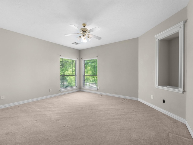 3311 El Dorado Blvd, Missouri City, TX 77459 - carpeted spare room featuring a ceiling fan and baseboards