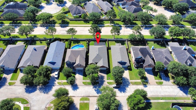 11126 E Lake Gables Dr, Richmond, TX 77406 - aerial perspective of suburban area