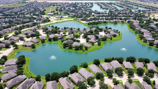 11126 E Lake Gables Dr, Richmond, TX 77406 - aerial view of residential area with a nearby body of water