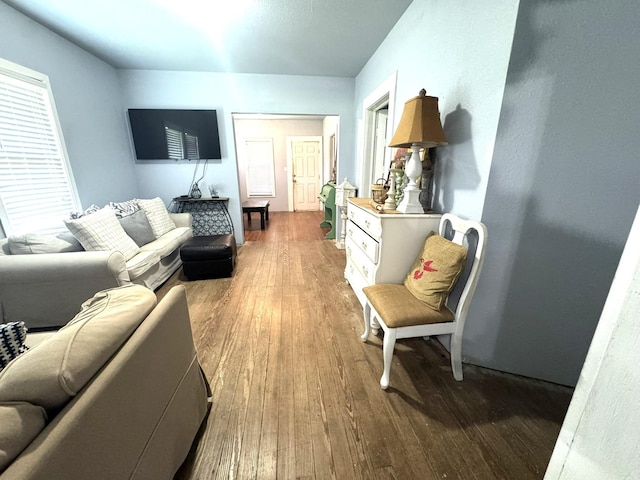 12215 Fm 442nd Rd, Boling, TX 77420 - living room featuring hardwood / wood-style floors