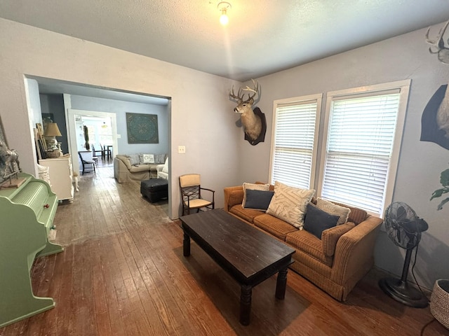 12215 Fm 442nd Rd, Boling, TX 77420 - living room featuring hardwood / wood-style flooring