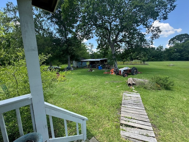 12215 Fm 442nd Rd, Boling, TX 77420 - view of grassy yard