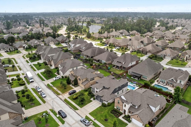 2824 Jehlon Ln, Conroe, TX 77385 - aerial view of property's location with nearby suburban area