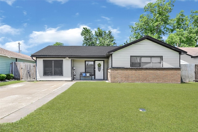 3323 Suiter Way, Pasadena, TX 77503 - view of front of property with concrete driveway