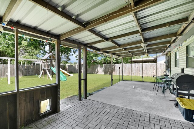 3323 Suiter Way, Pasadena, TX 77503 - view of sunroom