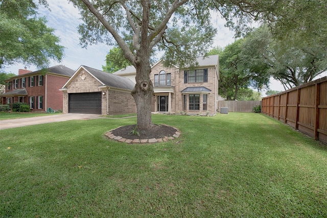 2030 Cutter Dr, League City, TX 77573 - traditional home featuring brick siding and concrete driveway