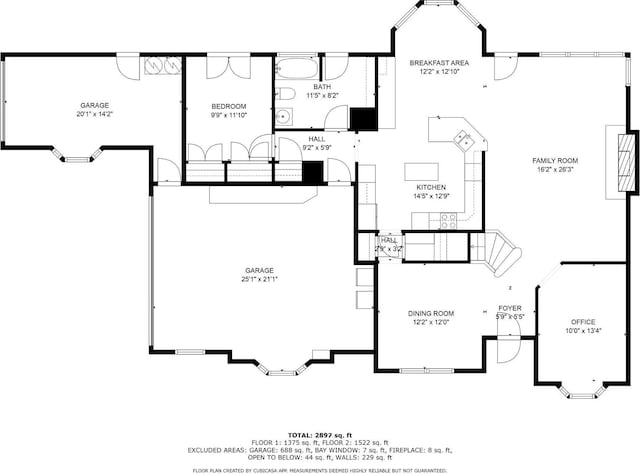 19906 Bayberry Creek Dr, Magnolia, TX 77355 - room layout