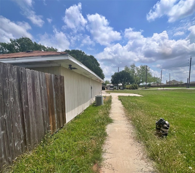 3811 Empress Ln, Richmond, TX 77406 - view of side of property featuring central AC unit