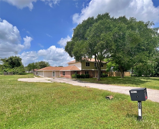3811 Empress Ln, Richmond, TX 77406 - view of front of property featuring driveway and brick siding