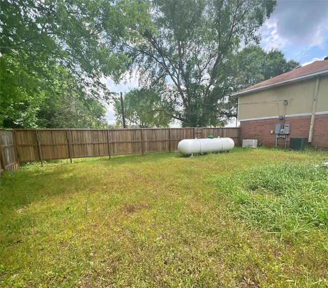 3811 Empress Ln, Richmond, TX 77406 - view of yard with central AC unit