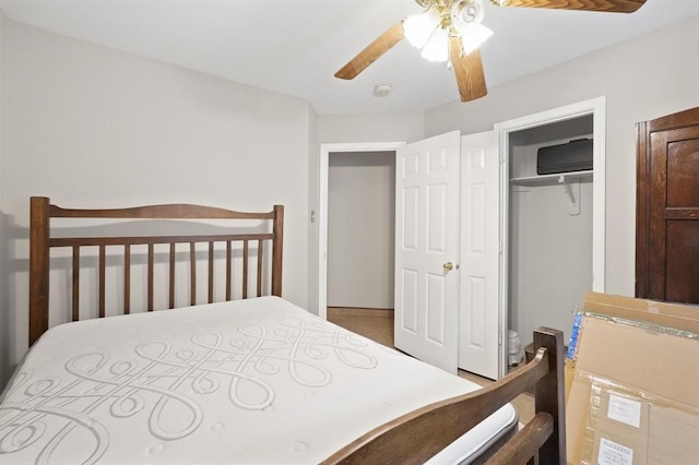 3522 Plymouth Pointe Ln, Missouri City, TX 77459 - bedroom featuring a closet and ceiling fan