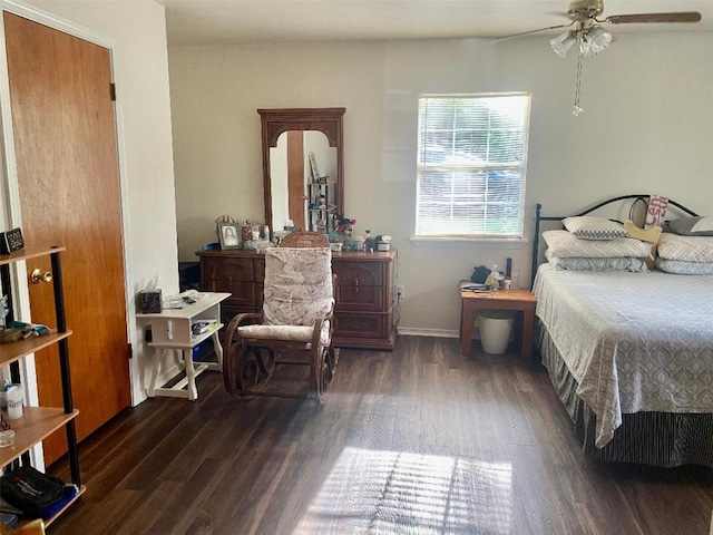 865 Sir Jim Dr, Woodville, TX 75979 - bedroom with wood finished floors