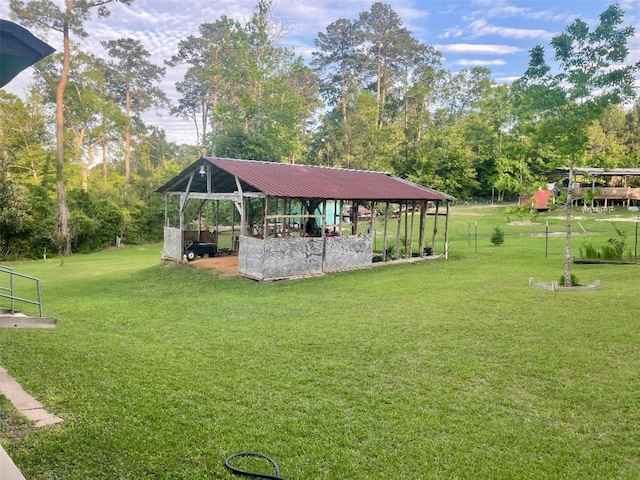 865 Sir Jim Dr, Woodville, TX 75979 - view of grassy yard featuring view of scattered trees